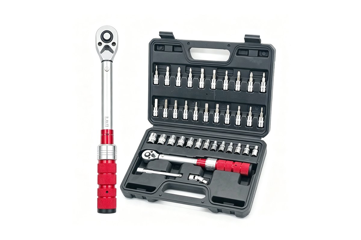 Torque wrench with socket set — PPRROFORCE
